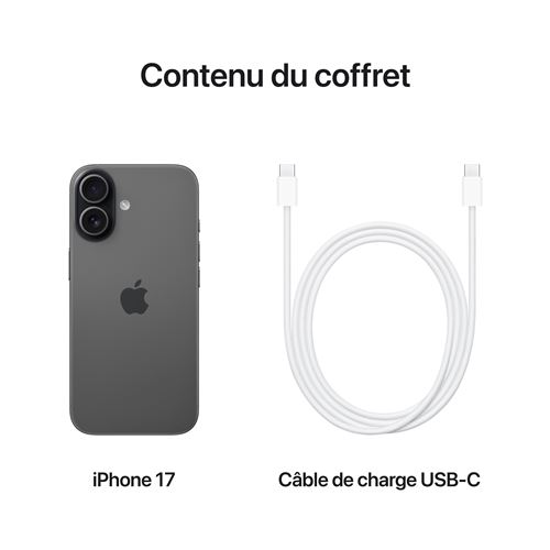 iPhone 17 256 Go 6,3 pouces Noir – Image 7